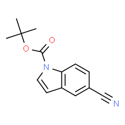 ChemSpider 2D Image | 1-Boc-5-Cyanoindole | C14H14N2O2