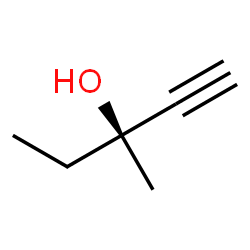 ChemSpider 2D Image | (3S)-3-Methyl-1-pentyn-3-ol | C6H10O