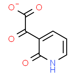 ChemSpider 2D Image | Oxo(2-oxo-1,2-dihydro-3-pyridinyl)acetate | C7H4NO4