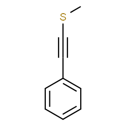 ChemSpider 2D Image | [(methylthio)ethynyl]benzene | C9H8S