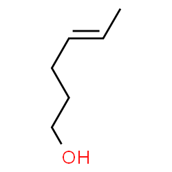 ChemSpider 2D Image | trans-4-Hexen-1-ol | C6H12O