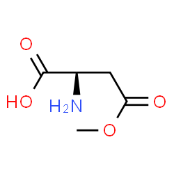 ChemSpider 2D Image | H-D-Asp(Ome)-OH | C5H9NO4