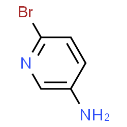 ChemSpider 2D Image | 6-Brompyridin-3-amin | C5H5BrN2