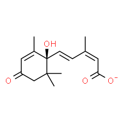 ChemSpider 2D Image | (+)-abscisate | C15H19O4