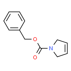 ChemSpider 2D Image | Benzyl 3-pyrroline-1-carboxylate | C12H13NO2