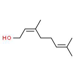 ChemSpider 2D Image | Nerol | C10H18O