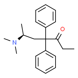 ChemSpider 2D Image | d-Methadone | C21H27NO