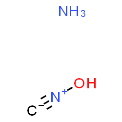 ChemSpider 2D Image | Fulminic acid, ammonium salt | CH4N2O
