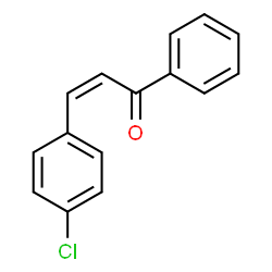 ChemSpider 2D Image | (4-Chlorobenzylidene)acetophenone | C15H11ClO