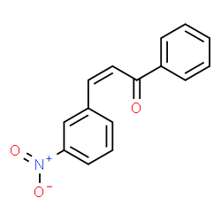ChemSpider 2D Image | (2Z)-3-(3-Nitrophenyl)-1-phenyl-2-propen-1-one | C15H11NO3