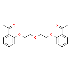 ChemSpider 2D Image | 1,1'-[Oxybis(2,1-ethanediyloxy-2,1-phenylene)]diethanone | C20H22O5