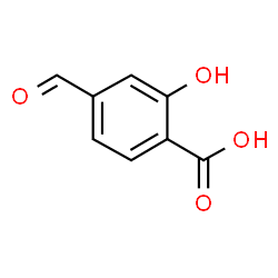 ChemSpider 2D Image | 4-Formylsalicylic acid | C8H6O4