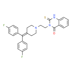 ChemSpider 2D Image | R59949 | C28H25F2N3OS