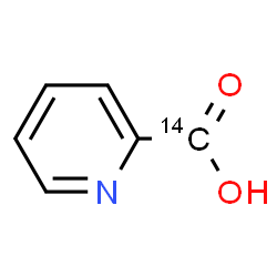 ChemSpider 2D Image | 2-Pyridine(~14~C)carboxylic acid | C514CH5NO2