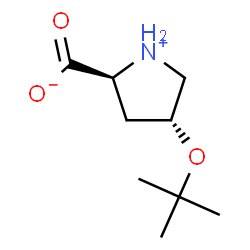 ChemSpider 2D Image | H-Hyp(Tbu)-Oh | C9H17NO3