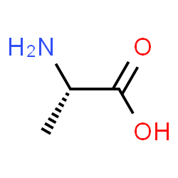 ChemSpider 2D Image | L-(+)-Alanine | C3H7NO2