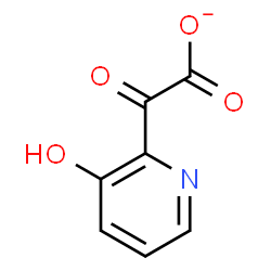 ChemSpider 2D Image | (3-Hydroxy-2-pyridinyl)(oxo)acetate | C7H4NO4