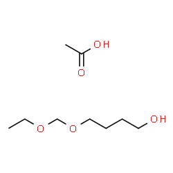 ChemSpider 2D Image | 4-(Ethoxymethoxy)-1-butanol - acetic acid (1:1) | C9H20O5