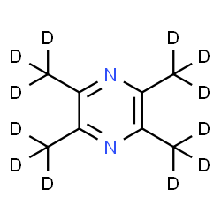 ChemSpider 2D Image | Tetrakis[(~2~H_3_)methyl]pyrazine | C8D12N2