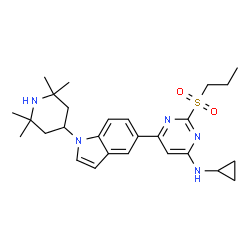 ChemSpider 2D Image | NVS-1 | C27H37N5O2S
