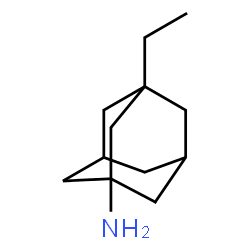 ChemSpider 2D Image | 3-Ethyl-1-adamantanamine | C12H21N