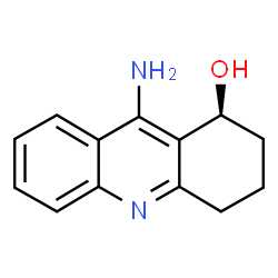 ChemSpider 2D Image | (1S)-9-Amino-1,2,3,4-tetrahydro-1-acridinol | C13H14N2O
