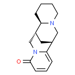 ChemSpider 2D Image | (7alpha)-11,12,13,14-Tetradehydrospartein-15-one | C15H20N2O