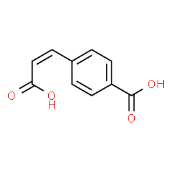 ChemSpider 2D Image | 4-[(Z)-2-Carboxyvinyl]benzoic acid | C10H8O4