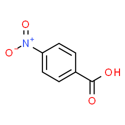 ChemSpider 2D Image | 4-Nitrobenzoic acid | C7H5NO4
