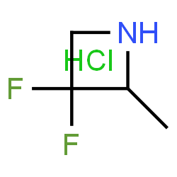 ChemSpider 2D Image | 3,3-Difluoro-2-methylazetidine hydrochloride (1:1) | C4H8ClF2N