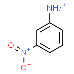 ChemSpider 2D Image | 3-Nitroanilinium | C6H7N2O2
