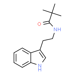 ChemSpider 2D Image | N-(2-(1H-Indol-3-yl)ethyl)pivalamide | C15H20N2O