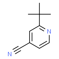 ChemSpider 2D Image | 2-tert-butylisonicotinonitrile | C10H12N2