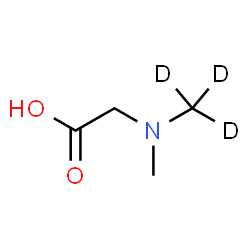 ChemSpider 2D Image | N-Methyl-N-(~2~H_3_)methylglycine | C4H6D3NO2