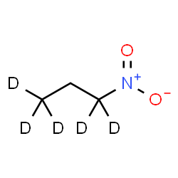 ChemSpider 2D Image | 1-Nitro(1,1,3,3,3-~2~H_5_)propane | C3H2D5NO2