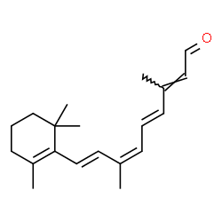 ChemSpider 2D Image | Retinal | C20H28O