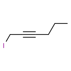 ChemSpider 2D Image | 1-Iodo-2-hexyne | C6H9I