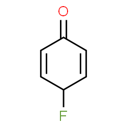 ChemSpider 2D Image | 4-Fluoro-2,5-cyclohexadien-1-one | C6H5FO