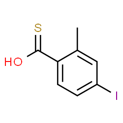 ChemSpider 2D Image | 4-Iodo-2-methylbenzenecarbothioic O-acid | C8H7IOS