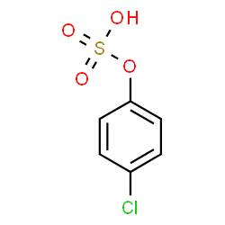 ChemSpider 2D Image | 4-Chlorophenyl hydrogen sulfate | C6H5ClO4S