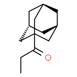 ChemSpider 2D Image | 1-[(3s,5s,7s)-Adamantan-1-yl]-1-propanone | C13H20O