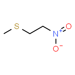 ChemSpider 2D Image | 1-(Methylsulfanyl)-2-nitroethane | C3H7NO2S
