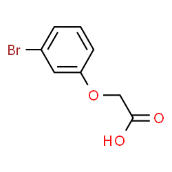 ChemSpider 2D Image | M-bromophenoxyacetic acid | C8H7BrO3
