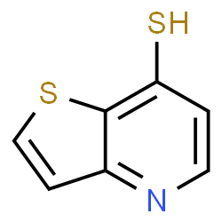 ChemSpider 2D Image | Thieno[3,2-b]pyridine-7-thiol | C7H5NS2