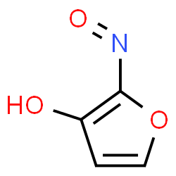 ChemSpider 2D Image | 2-Nitroso-3-furanol | C4H3NO3
