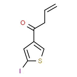 ChemSpider 2D Image | 1-(5-Iodo-3-thienyl)-3-buten-1-one | C8H7IOS