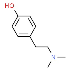 ChemSpider 2D Image | Hordenine | C10H15NO