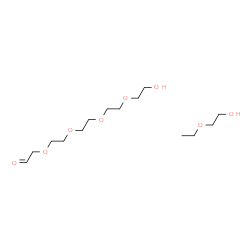 ChemSpider 2D Image | 14-Hydroxy-3,6,9,12-tetraoxatetradecan-1-al - 2-ethoxyethanol (1:1) | C14H30O8