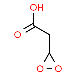 ChemSpider 2D Image | 3-Dioxiranylacetic acid | C3H4O4