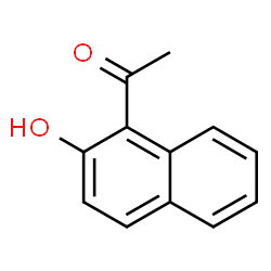 ChemSpider 2D Image | 1-Acetyl-2-naphthol | C12H10O2
